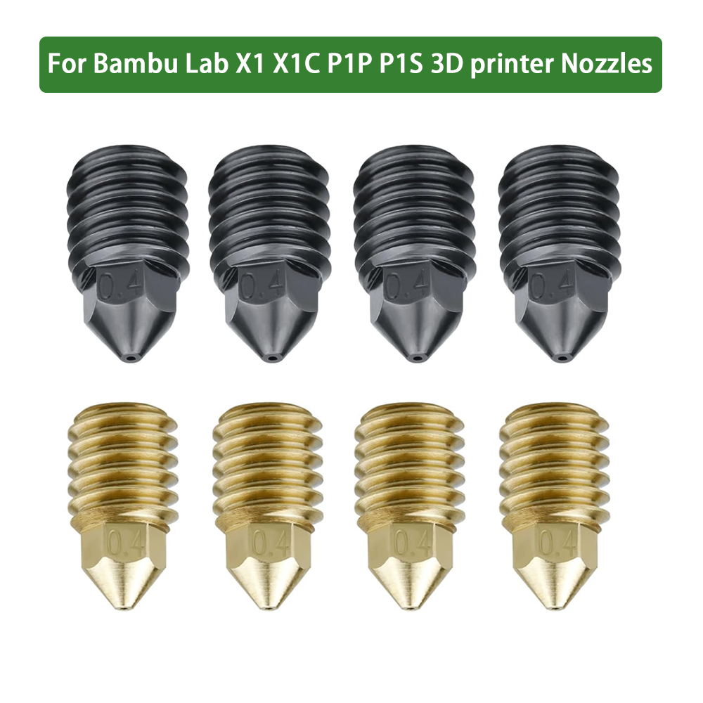 3D Printing Bambu Lab - Boquilla de latón de acero endurecido