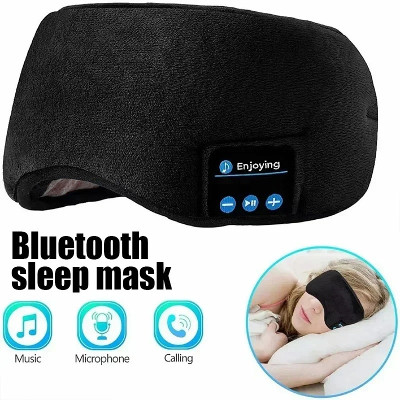 3D Printing Mask - Antifaz 3D con Auriculares Bluetooth, Música,