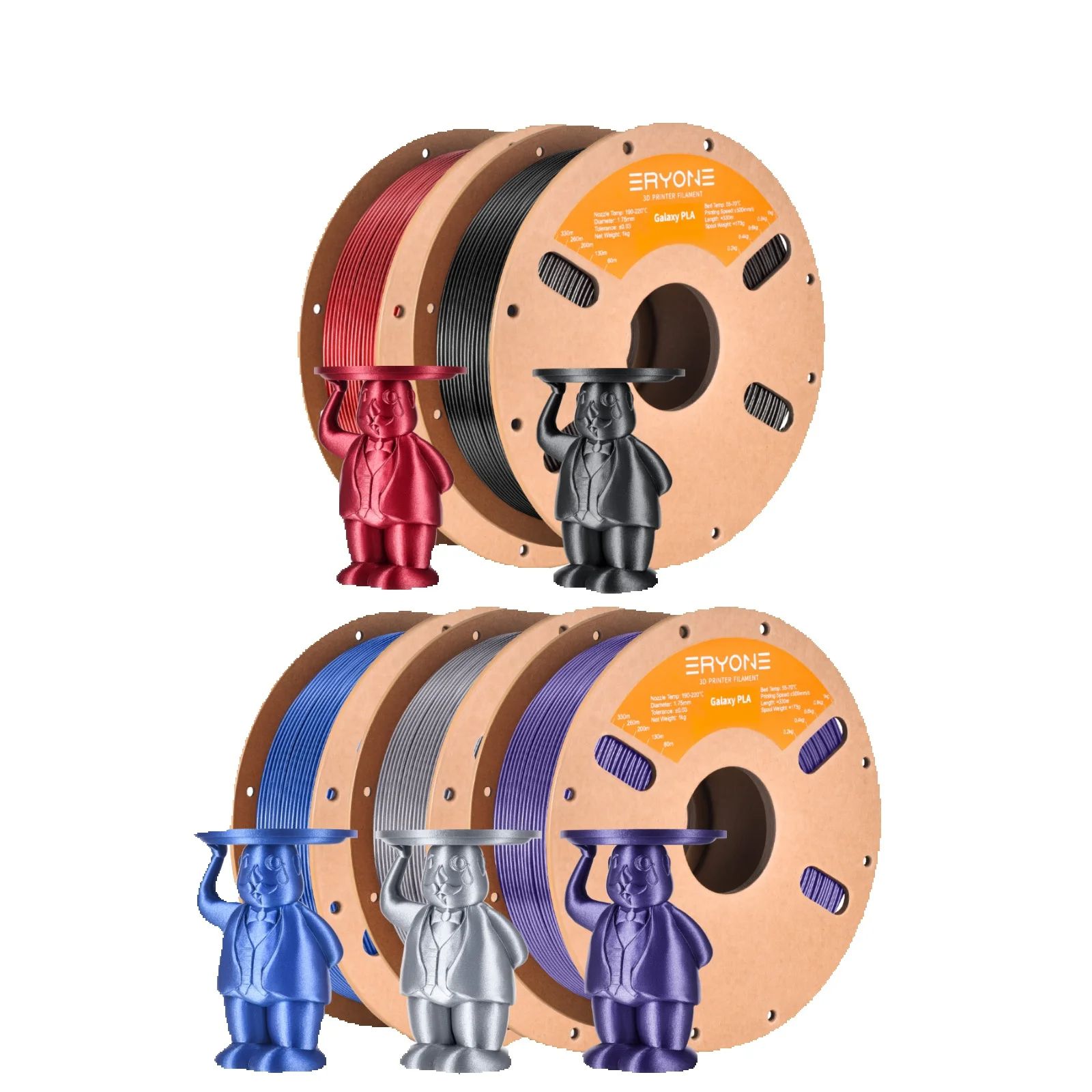 3D Printing Nylon - Eryone-filamento Pla con purpurina para impresora