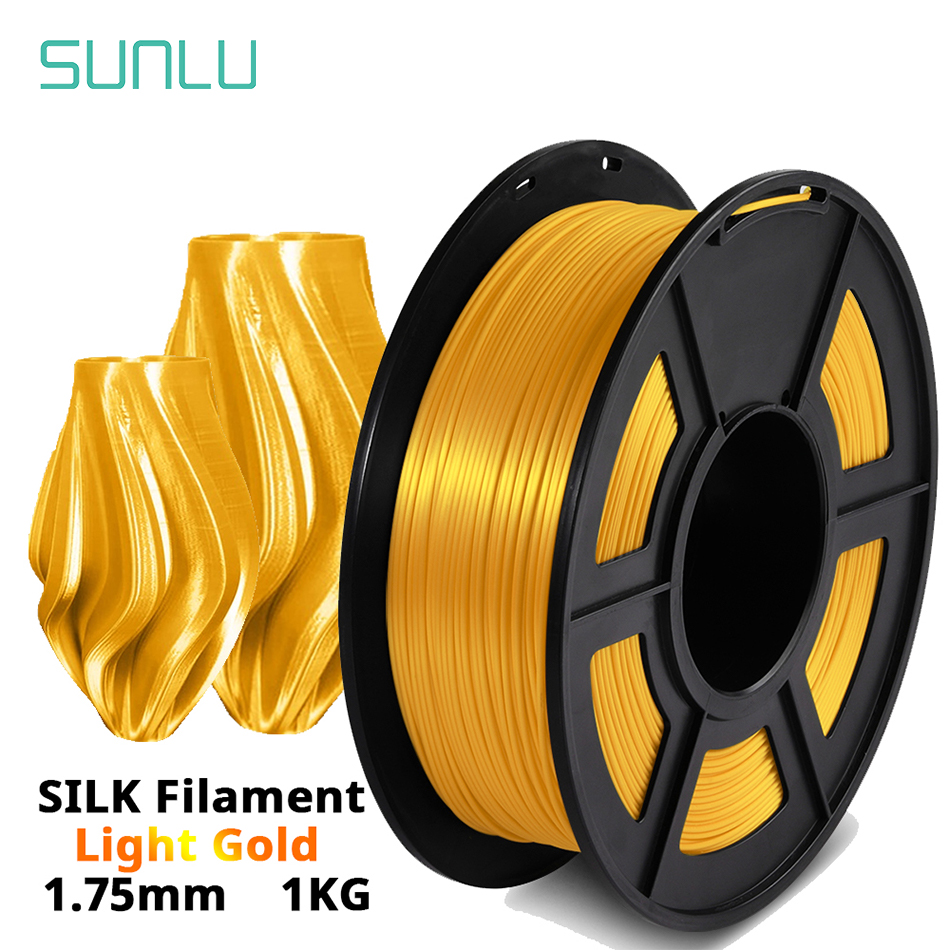 3D Printing Nylon - SUNLU-filamento de seda PLA 3D, 1,75