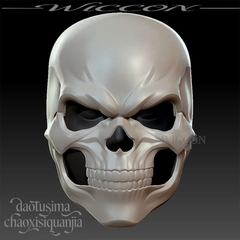 Máscara de Calavera Impresa en - 3D Printing Mask reseña y precio