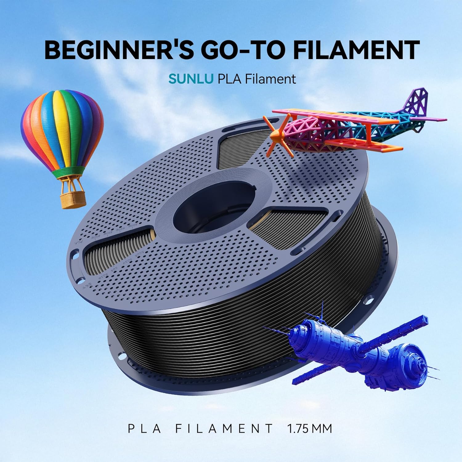 Filamento de Meta SUNLU PLA/PL - 3D Printing Nylon reseña y precio
