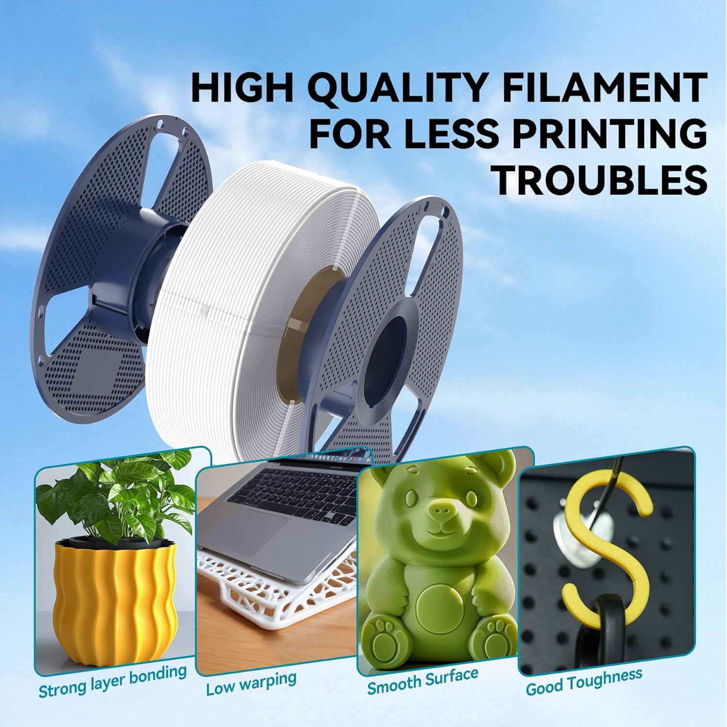 Filamento de Meta SUNLU PLA/PL - 3D Printing Nylon reseña y precio