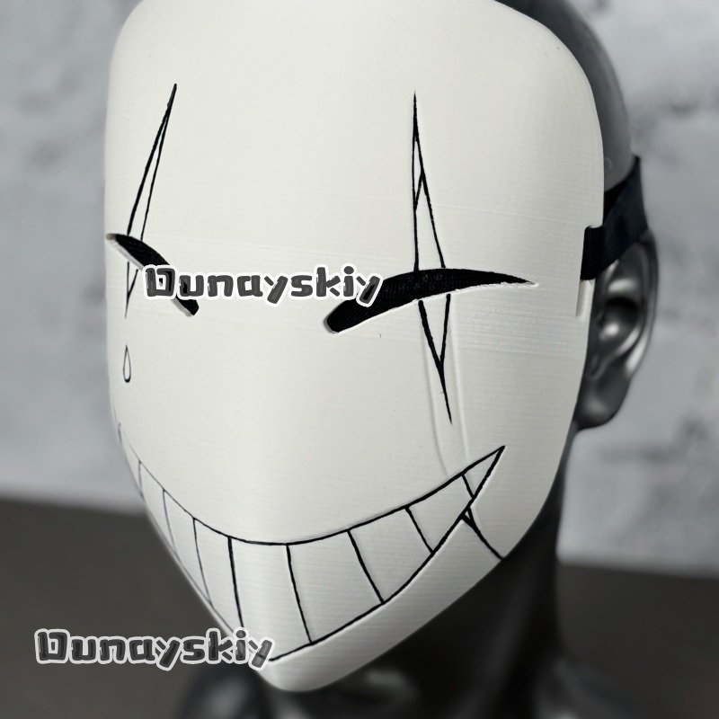 Máscara de PVC para Cosplay de - 3D Printing Mask reseña y precio