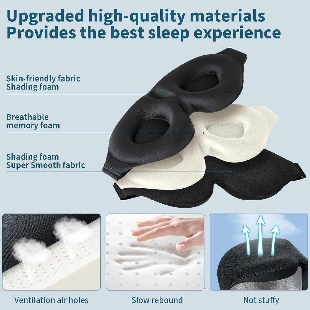 1 máscara para dormir, máscara - 3D Printing Mask reseña y precio