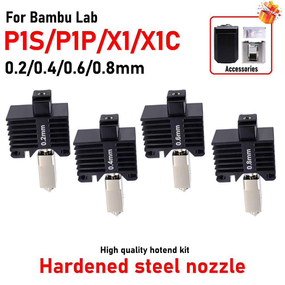 Hotend para Bambu Lab P1P X1C  - 3D Printing Bambu Lab reseña y precio