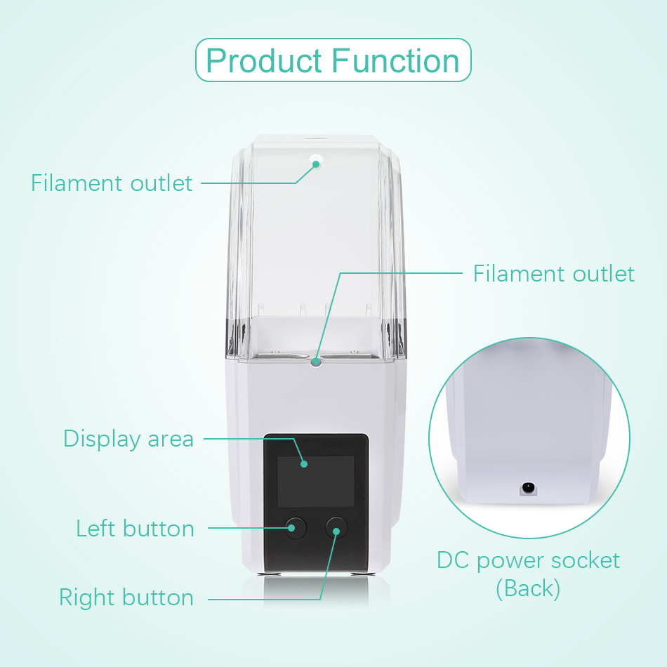 Secador de filamentos SUNLU S1 - 3D Printing Industry reseña y precio